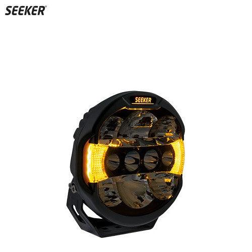 Seeker Quantum led 9” LED-Extraljus posiationsljus orange 