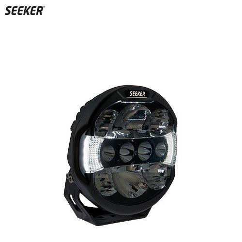 Seeker Quantum led 9” LED-Extraljus posiationsljus vit