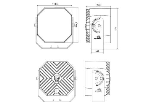 Optibeam Octax 8.0 Arbetsbelysning